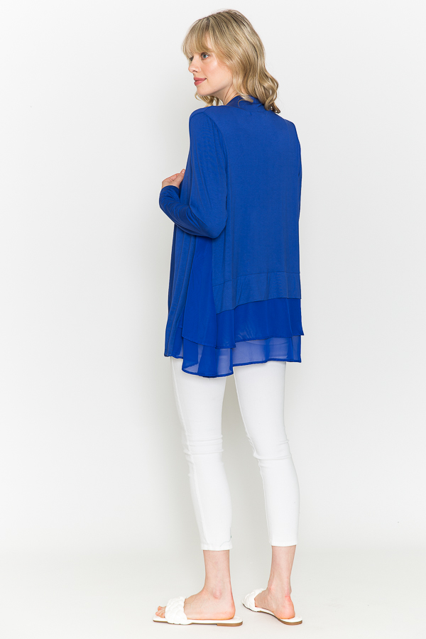 Cardigan - Royal Blue